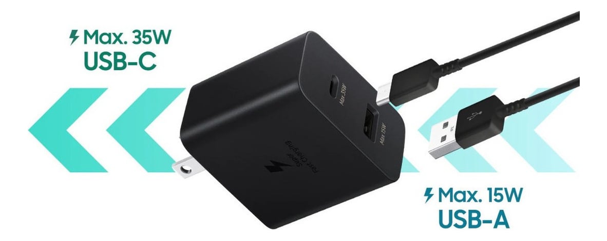 CARGADOR SAMSUNG 35WATTS DUO PARA GALAXY TAB S11 ULTRA X930 - 6