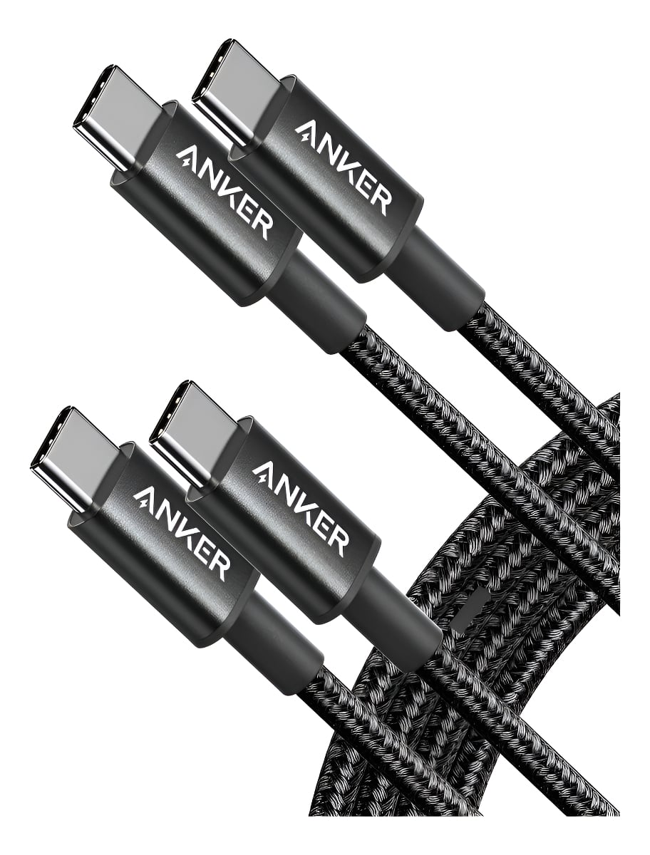 CABLE ANKER USB-C 60W 2M PARA IPHONE 17/ PRO/ MAX/ AIR 2PC - 1
