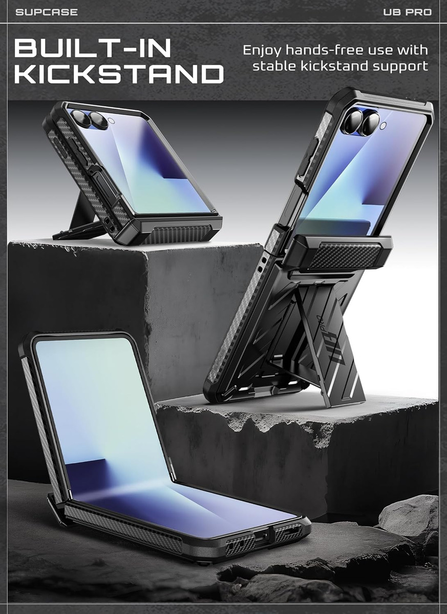 CASE SUPCASE PARA GALAXY Z FLIP 7 FLIP7 PROTECTOR 360° 2024 - 5