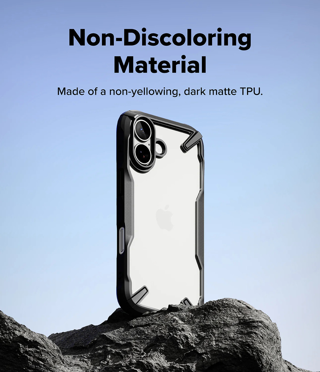 CASE RINGKE FUSION X PARA IPHONE 17 NORMAL 6.3 BLACK NEGRO - 4