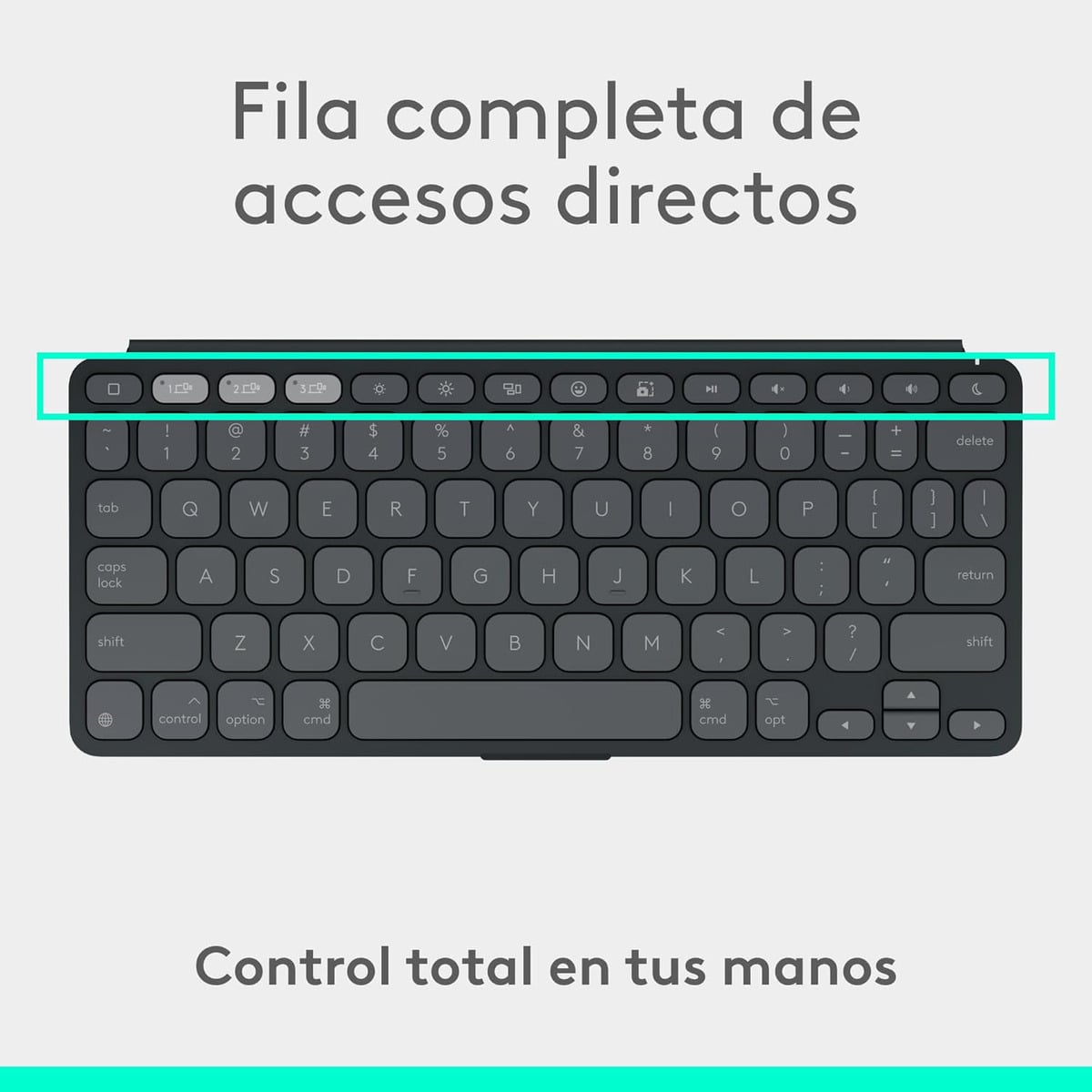TECLADO LOGITECH KEYS TO GO 2 PARA IPAD PRO 11 M5 (2025) - 2
