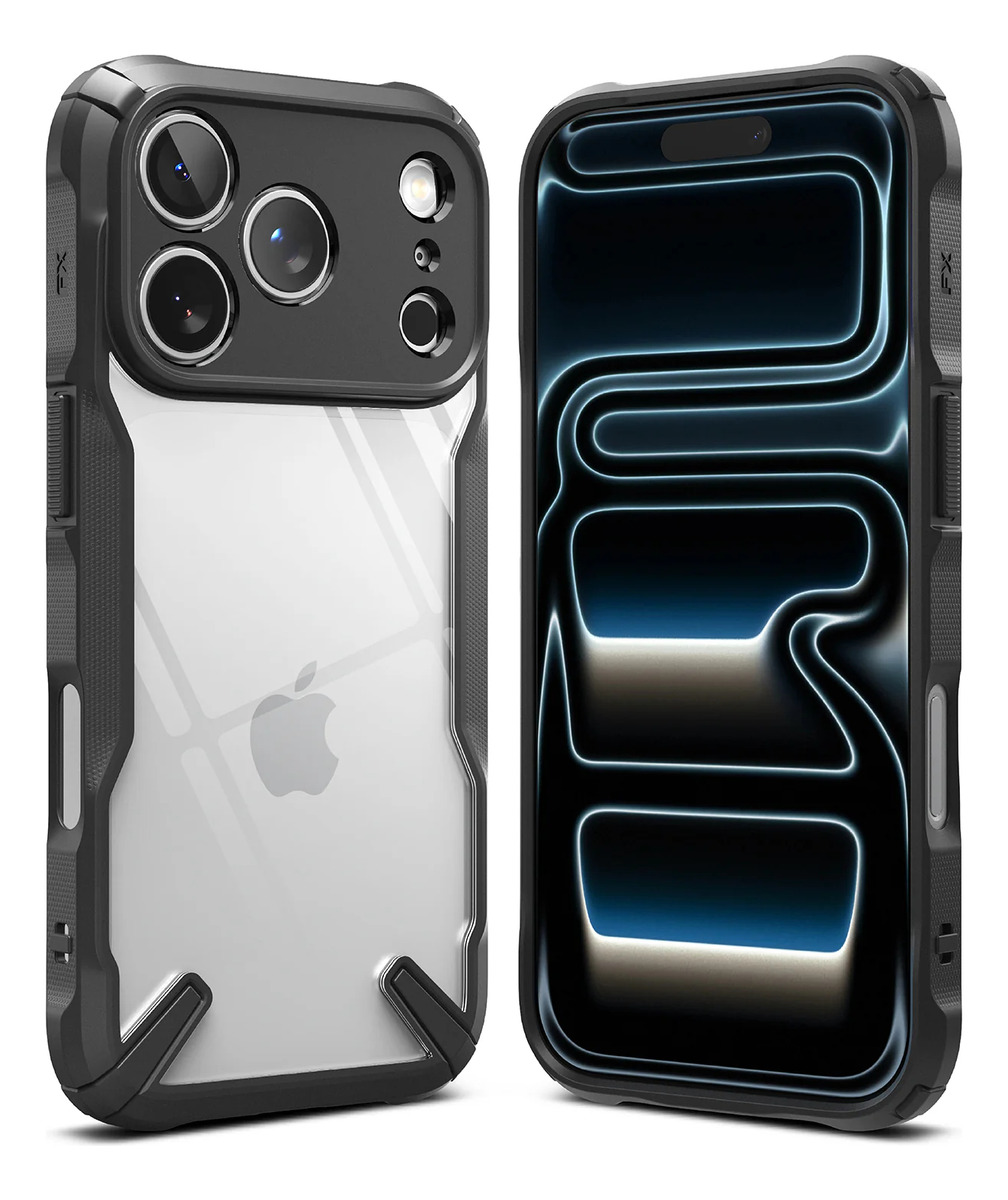 CASE RINGKE FUSION X PARA IPHONE 17 PRO MAX 6.9 BLACK NEGRO - 1
