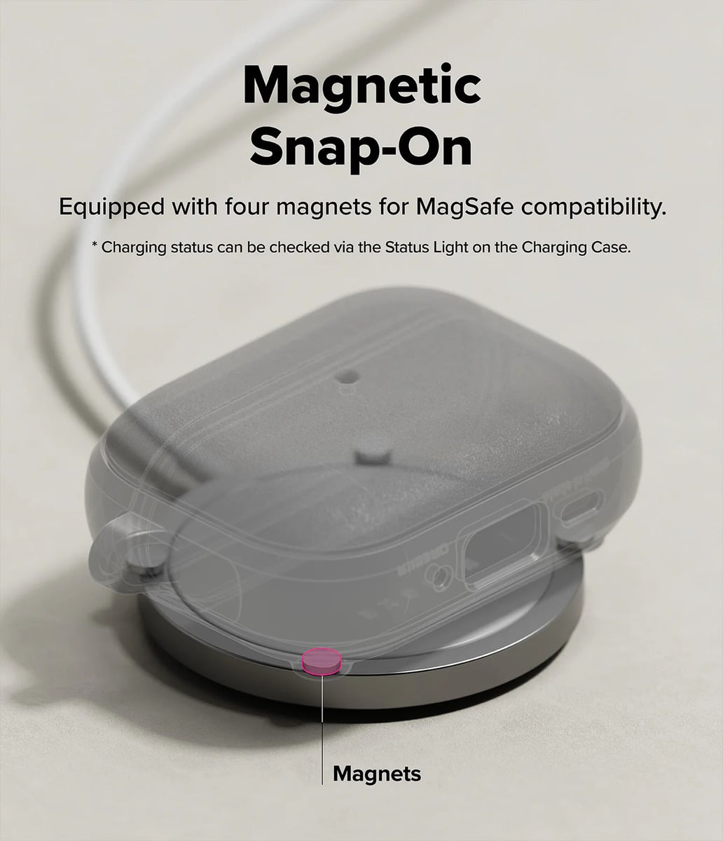 CASE RINGKE ONYX (MAG) PARA AIRPODS PRO 3RA GEN (2025) WARM - 5