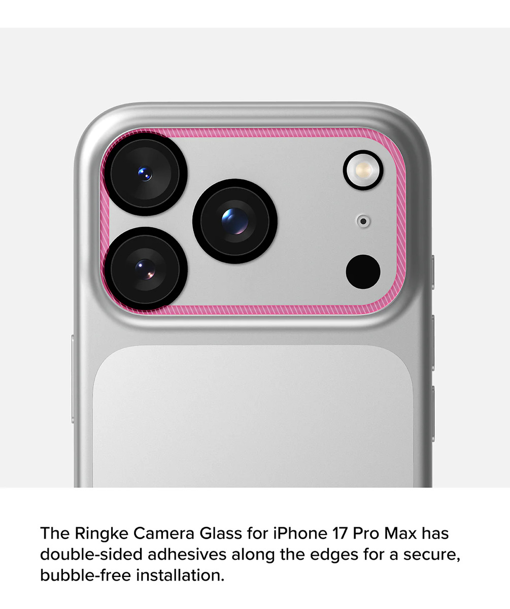 MICA PROTECTOR CÁMARA RINGKE GLASS IPHONE 17 PRO 6.3 2PCS - 3