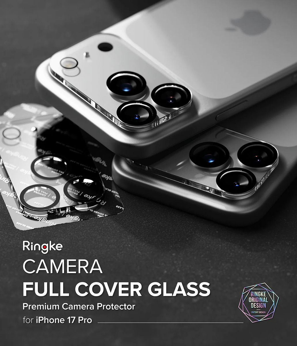 MICA PROTECTOR CÁMARA RINGKE GLASS IPHONE 17 PRO 6.3 2PCS - 5
