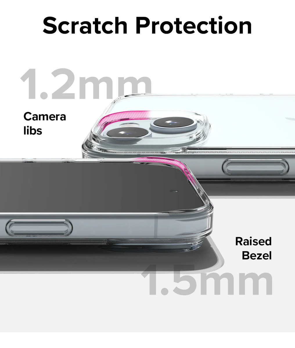 CASE RINGKE FUSION CLEAR PARA IPHONE 14 NORMAL 6.1 - 6