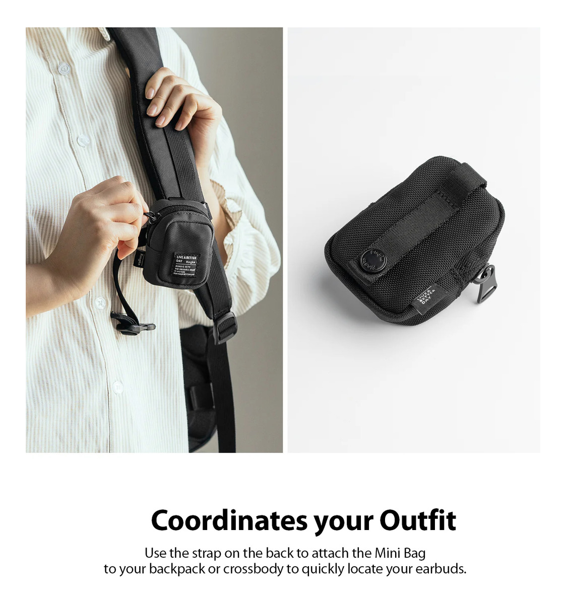 CASE RINGKE MINI BOLSO BLOCK PARA AIRPODS PRO 3RA GEN 2025 - 5