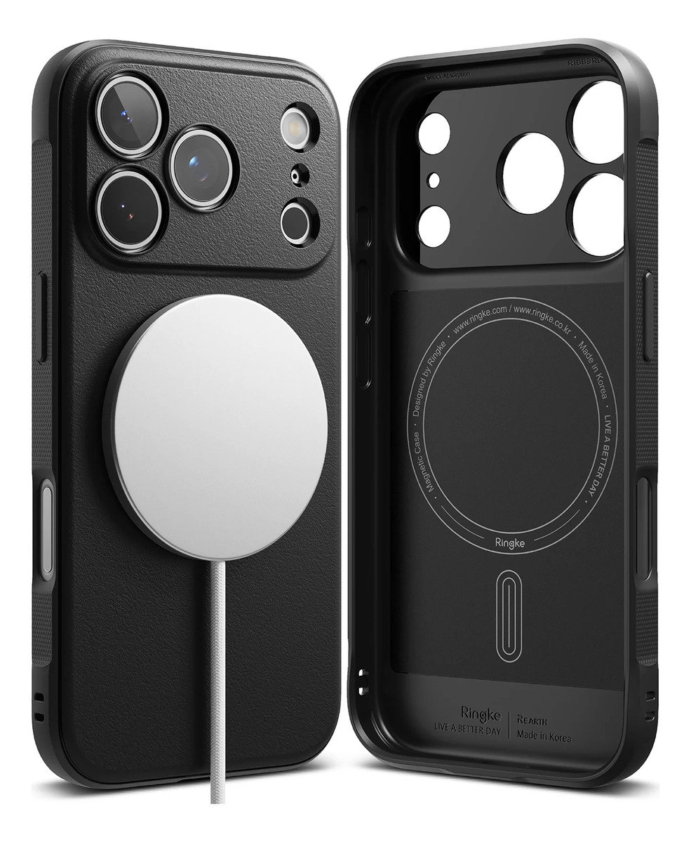 CASE DELGADO RINGKE ONYX (MAG) PARA IPHONE 17 PRO 6.3 NEGRO - 1