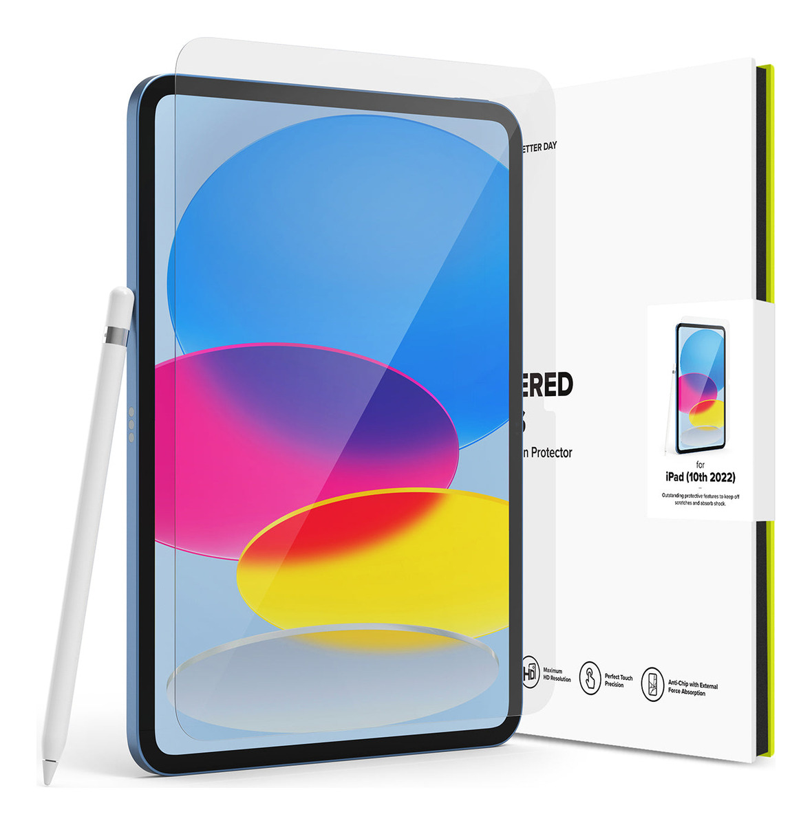 MICA VIDRIO RINGKE GLASS PARA IPAD 10MA GEN A2696 A2757 AGUA - 1