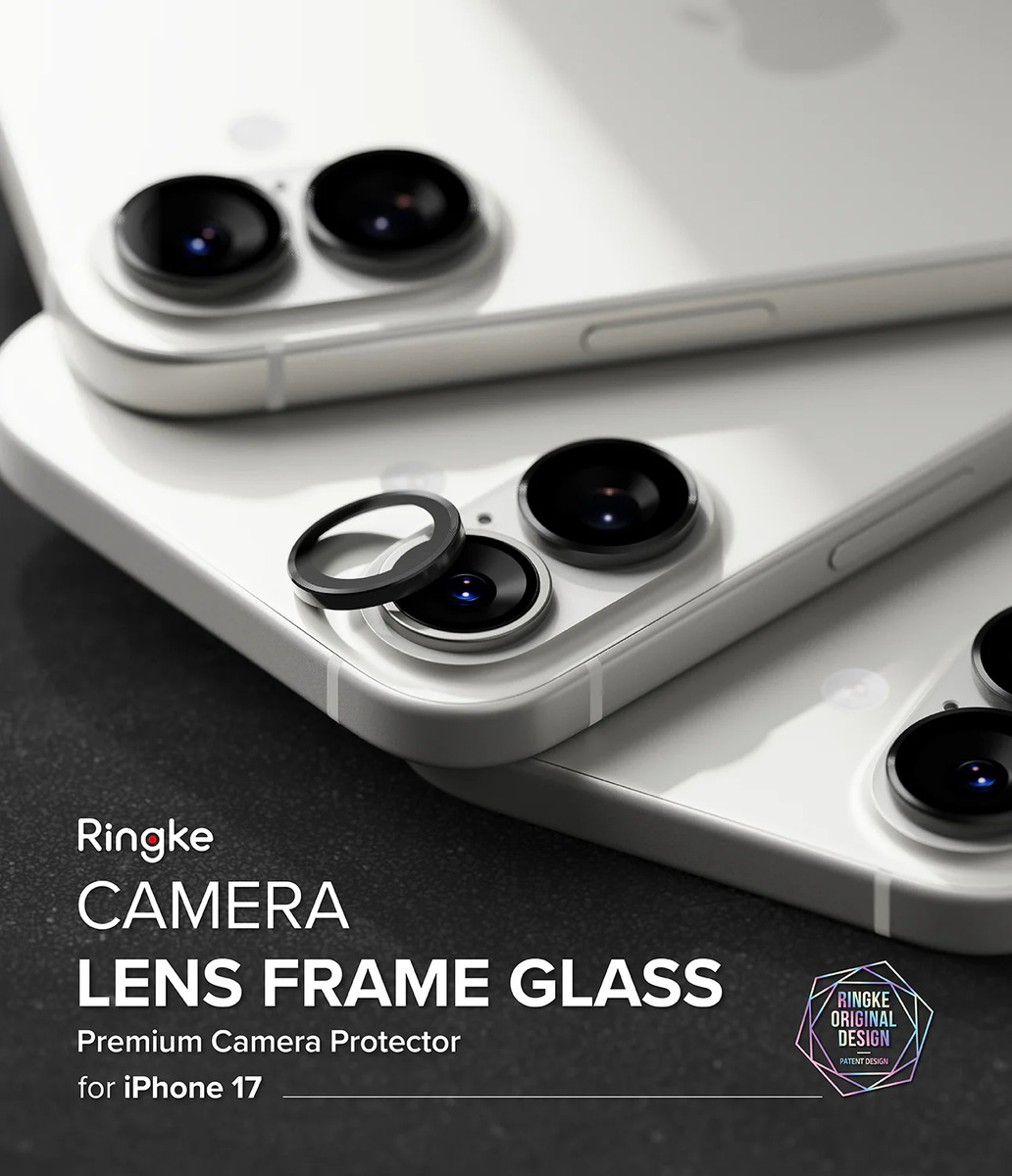 MICA PROTECTOR CÁMARA RINGKE FRAME IPHONE 17 NORMAL 6.3 2PCS - 2