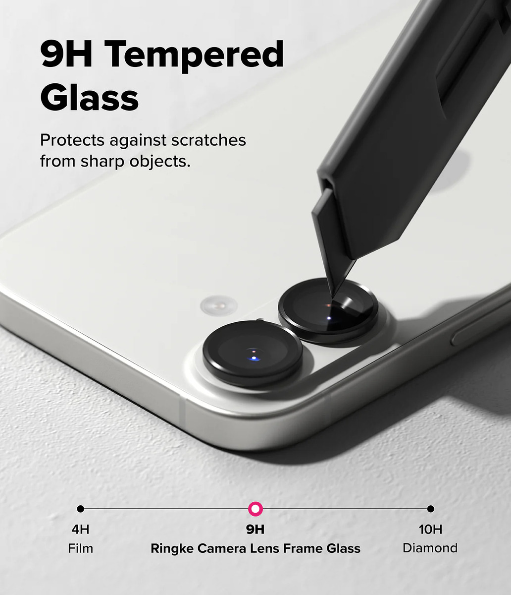 MICA PROTECTOR CÁMARA RINGKE FRAME IPHONE 17 NORMAL 6.3 2PCS - 5