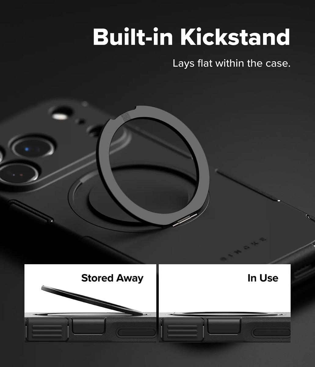 CASE RINGKE ALLES (MAG) PARA IPHONE 17 PRO MAX 6.9 BLACK - 2