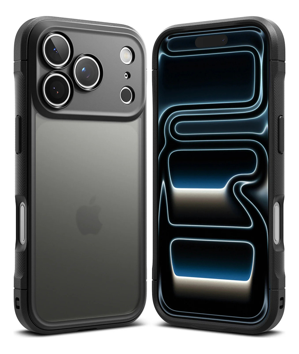 CASE RINGKE FUSION BOLD PARA IPHONE 17 PRO MAX 6.9 SMOKE - 1