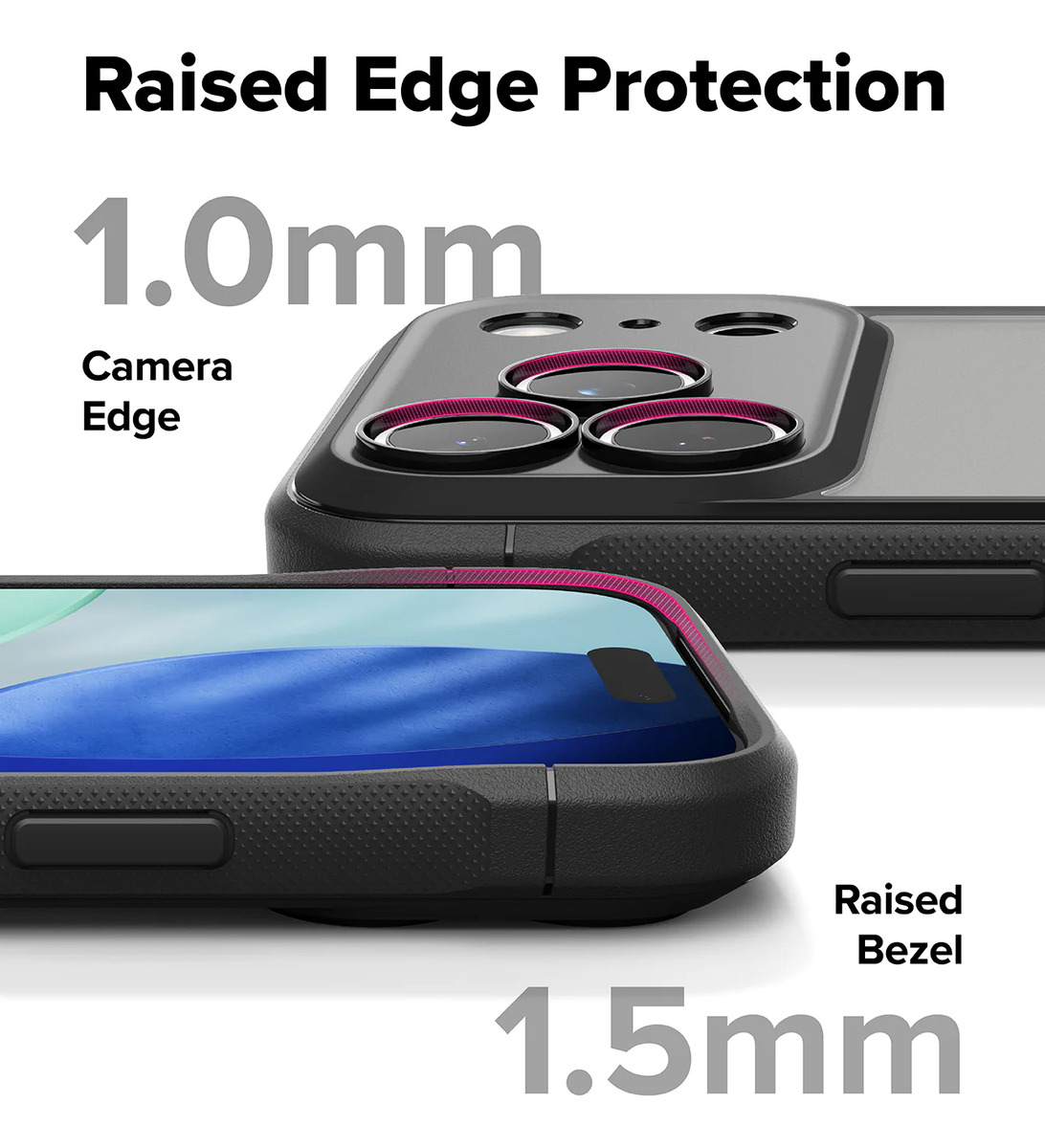 CASE RINGKE FUSION BOLD PARA IPHONE 17 PRO MAX 6.9 SMOKE - 6