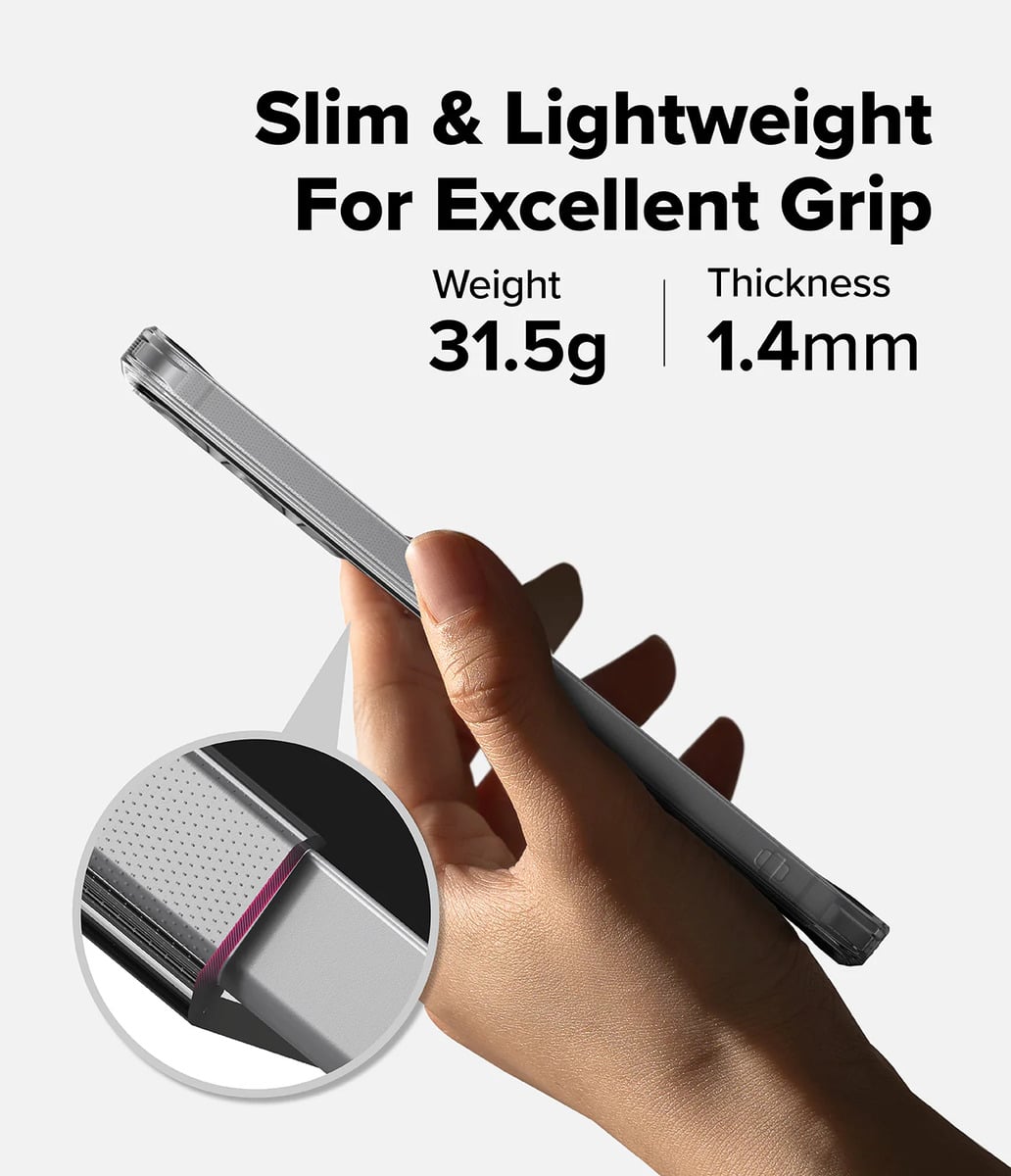 CASE RINGKE FUSION PARA GALAXY S25 FE (2025) CLEAR - 4