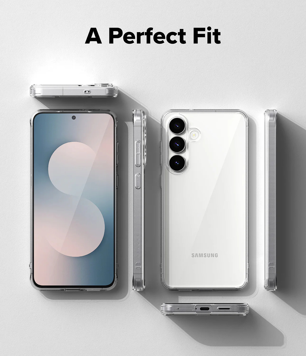 CASE RINGKE FUSION PARA GALAXY S25 FE (2025) CLEAR - 5