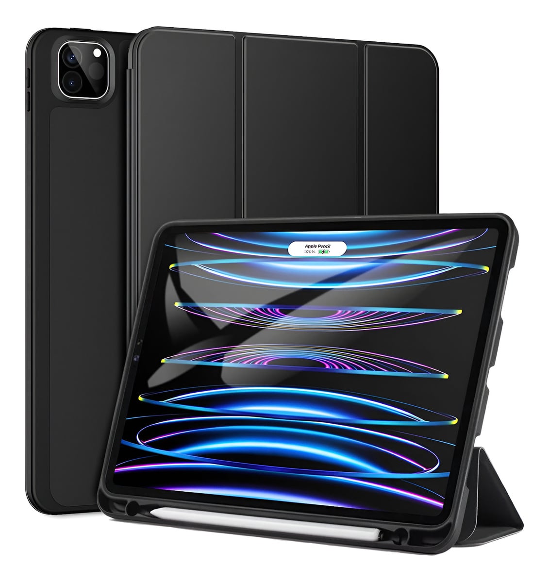CASE PARA IPAD AIR 13 M2 (2024) A2898 A2899 CON PEN HOLDER - 1