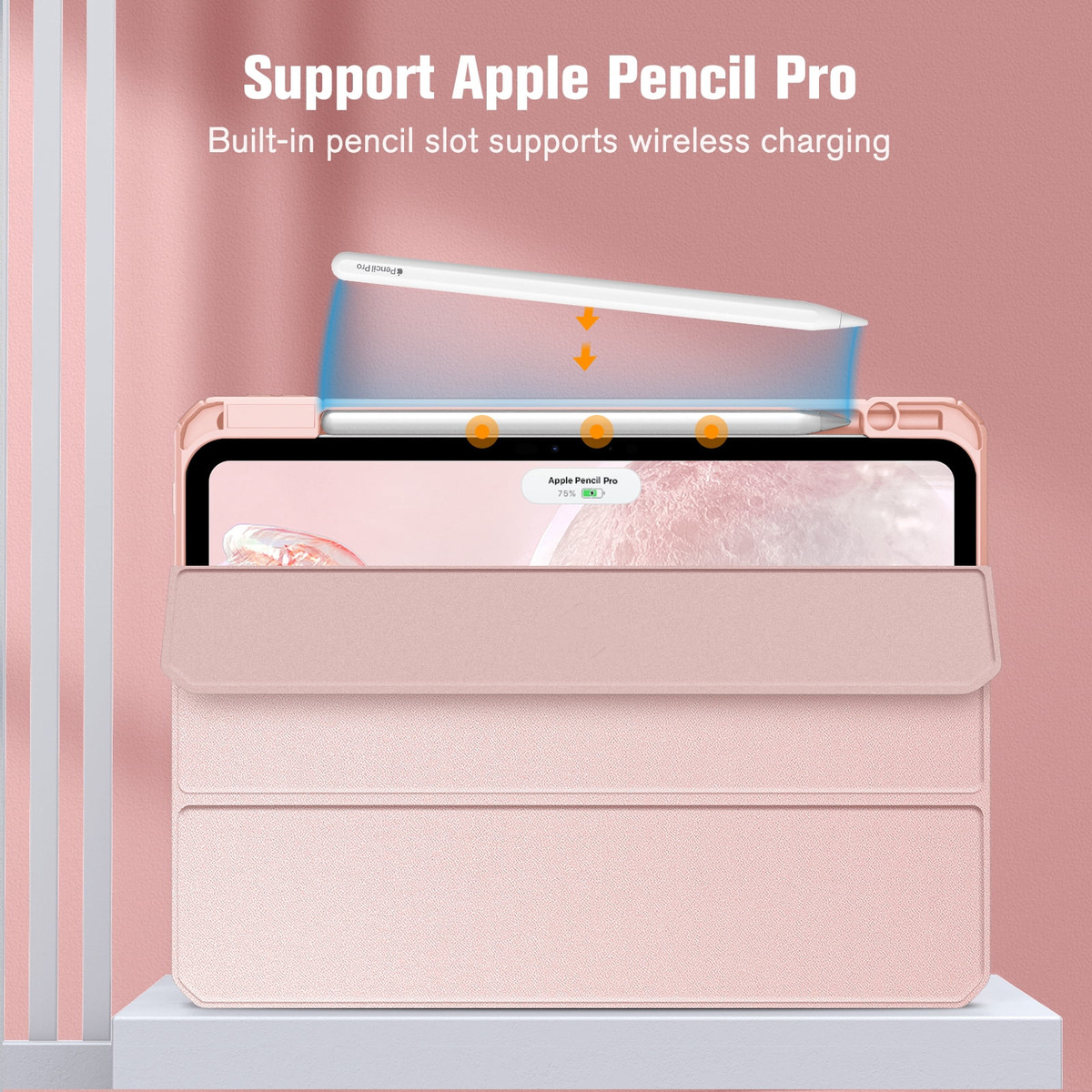 SMART CASE PARA IPAD PRO 11 M4 (2024) | M5 (2025) CLEAR - 2