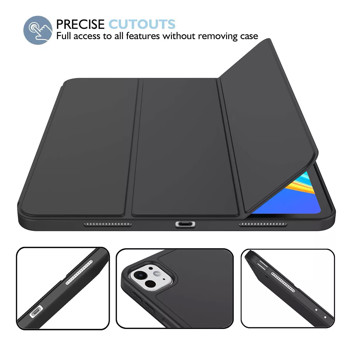 FUNDA CASE PARA IPAD PRO 13 M5 (2025) A3360 A3361 PROTECTOR - 2