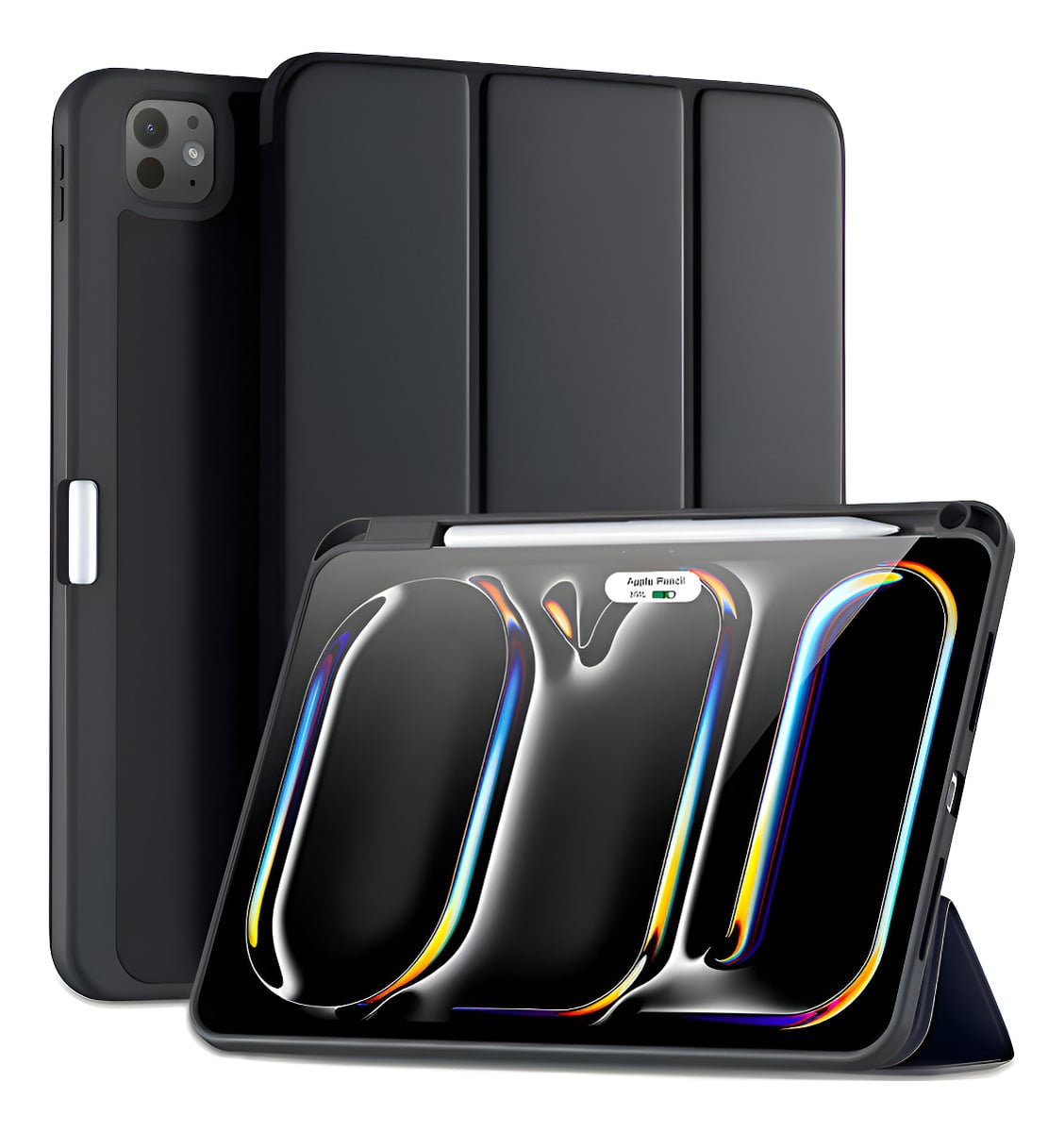 FUNDA CASE PARA IPAD PRO 11 M5 (2025) 5GEN NEGRO A3357 A3358 - 1