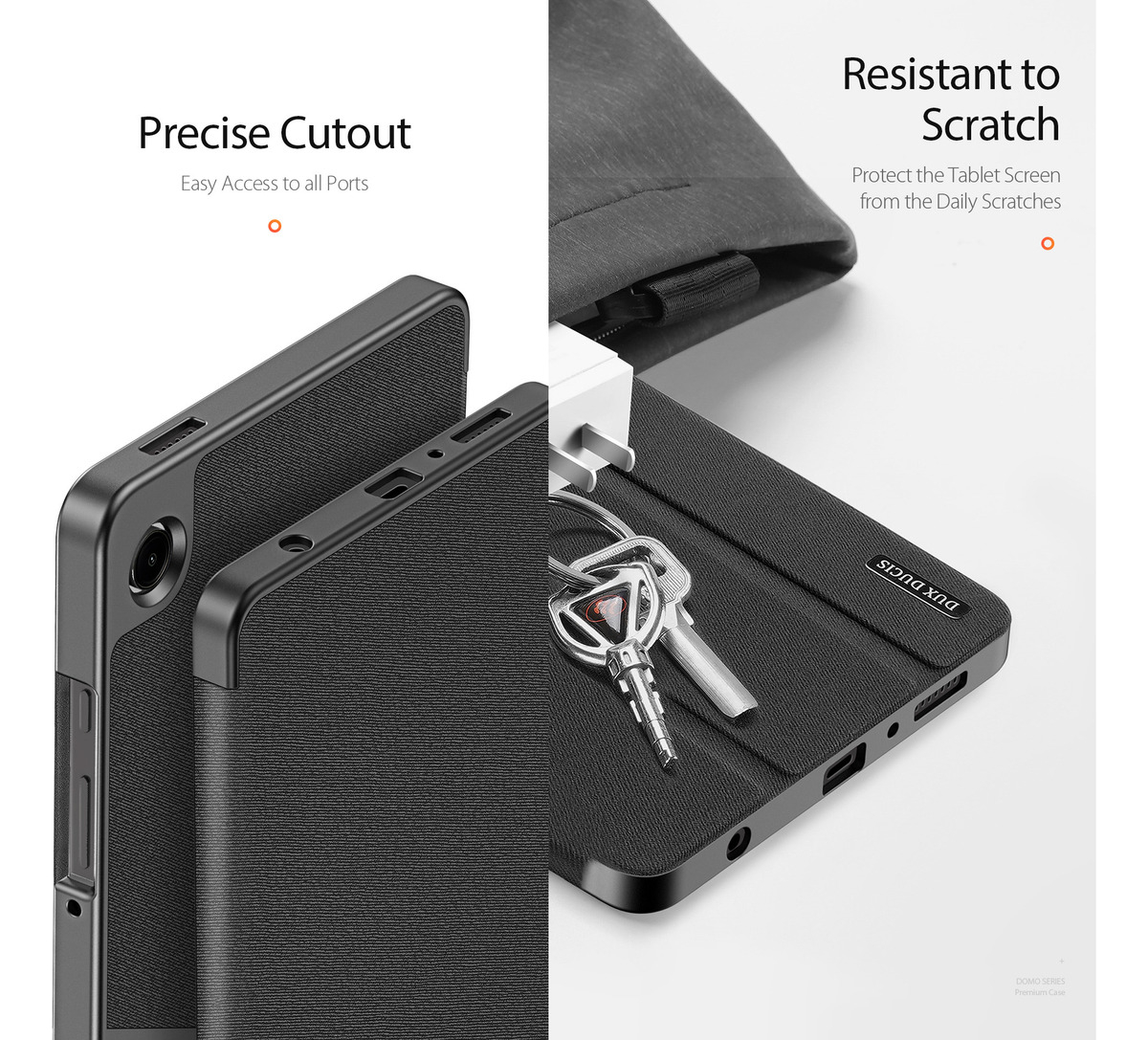 FUNDA CASE DUX DUCIS PARA GALAXY TAB A9 8.7 X110 (2023) - 4