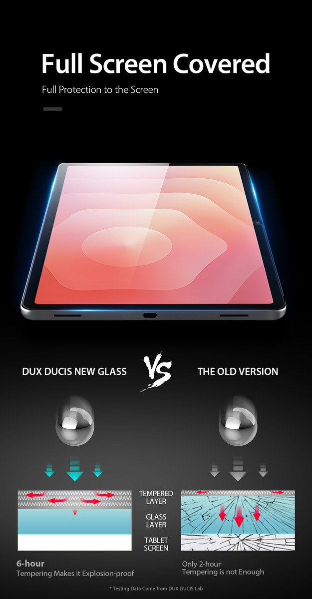 MICA DE VIDRIO DUX DUCIS PARA GALAXY TAB S11 X730 (2025) 2PC - 6