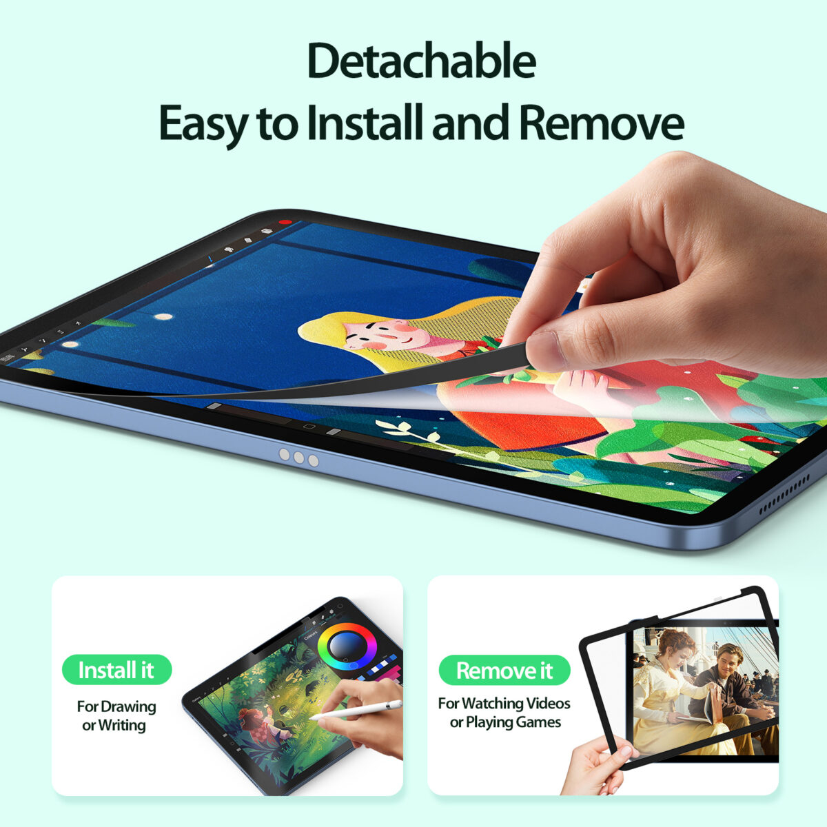 MICA MATE DUX DUCIS (MAG) PARA IPAD 10MA GEN A2696 A2757 - 6