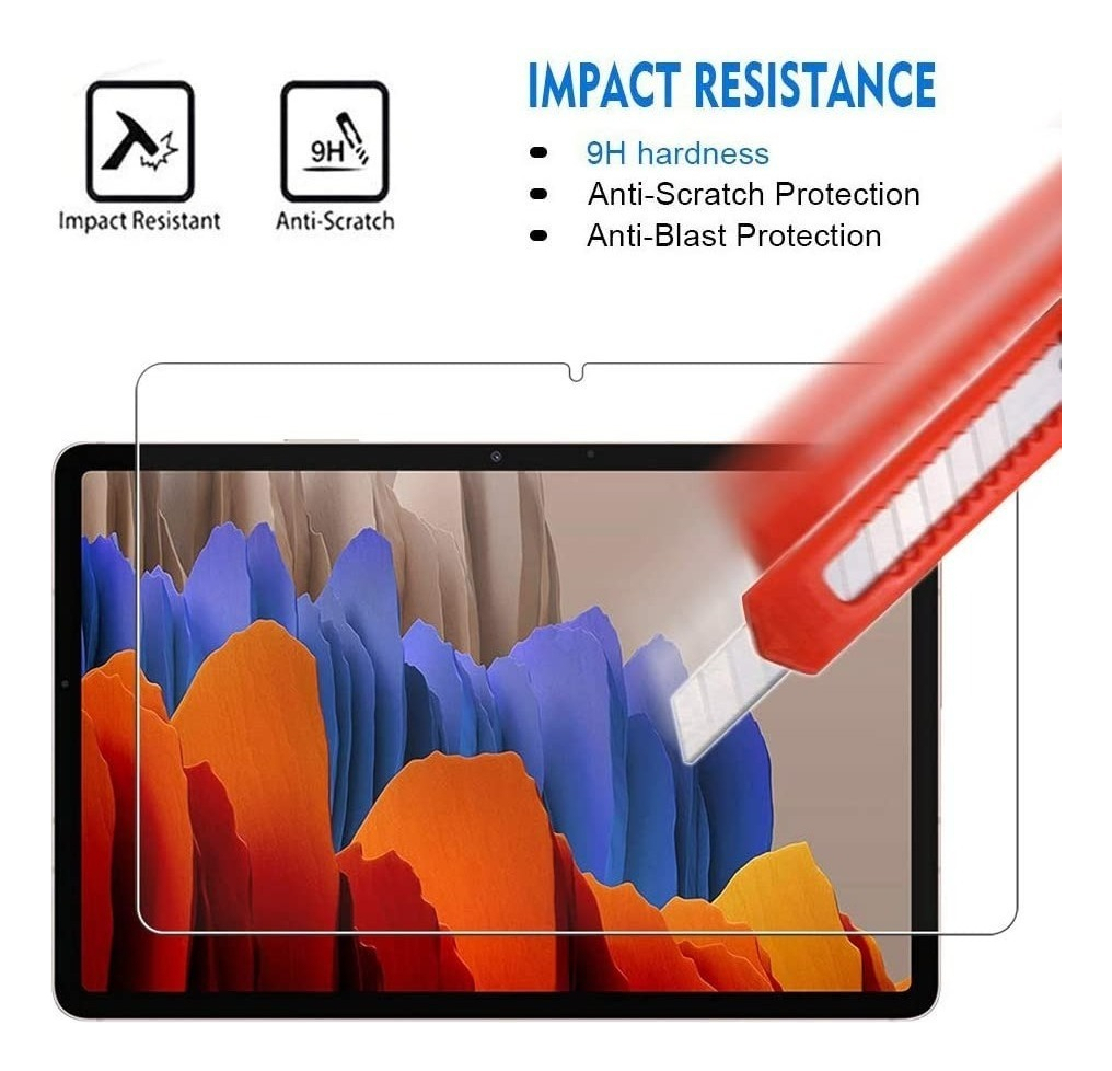 MICA DE VIDRIO TEMPLADO 9H PARA GALAXY TAB S10 LITE X400 - 3