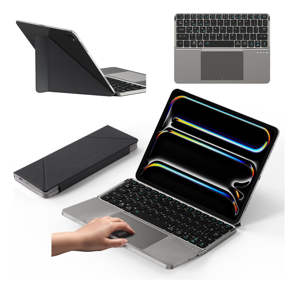TECLADO PORTÁTIL TOUCHFOLD PARA GALAXY TAB S11 ULTRA X930 - 1