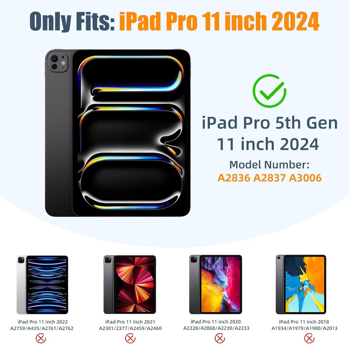 FUNDA CASE PARA IPAD PRO 11 M5 (2025) 5GEN LILA A3357 A3358 - 2