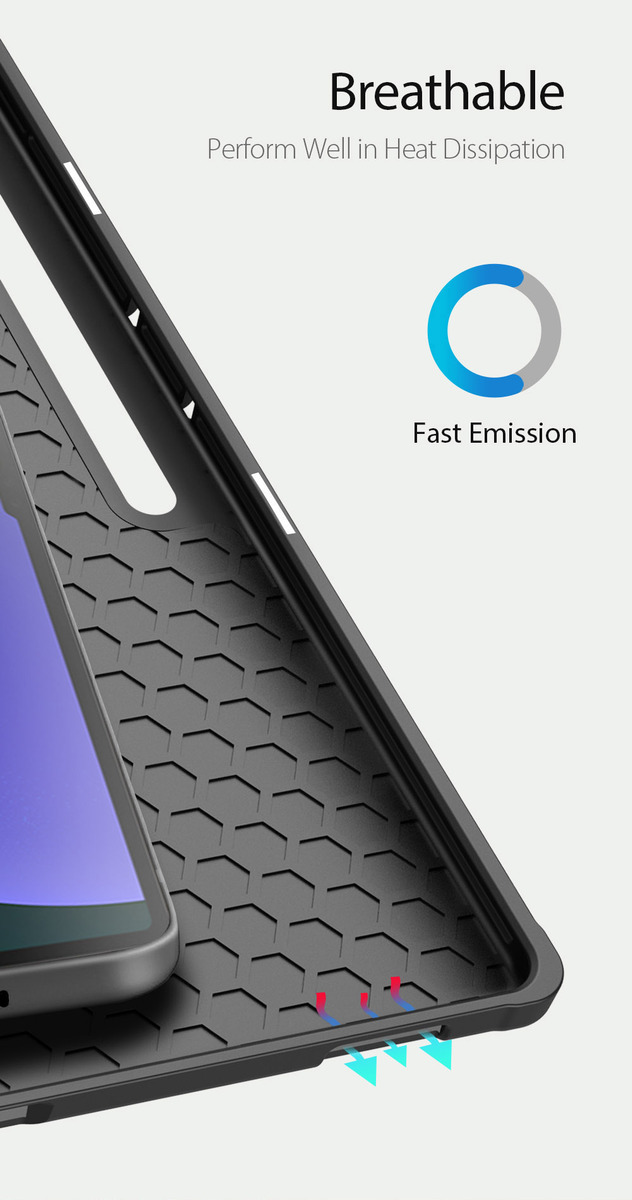 CASE + MICA DUX DUCIS PARA GALAXY TAB S9 ULTRA X910 (2023) - 4