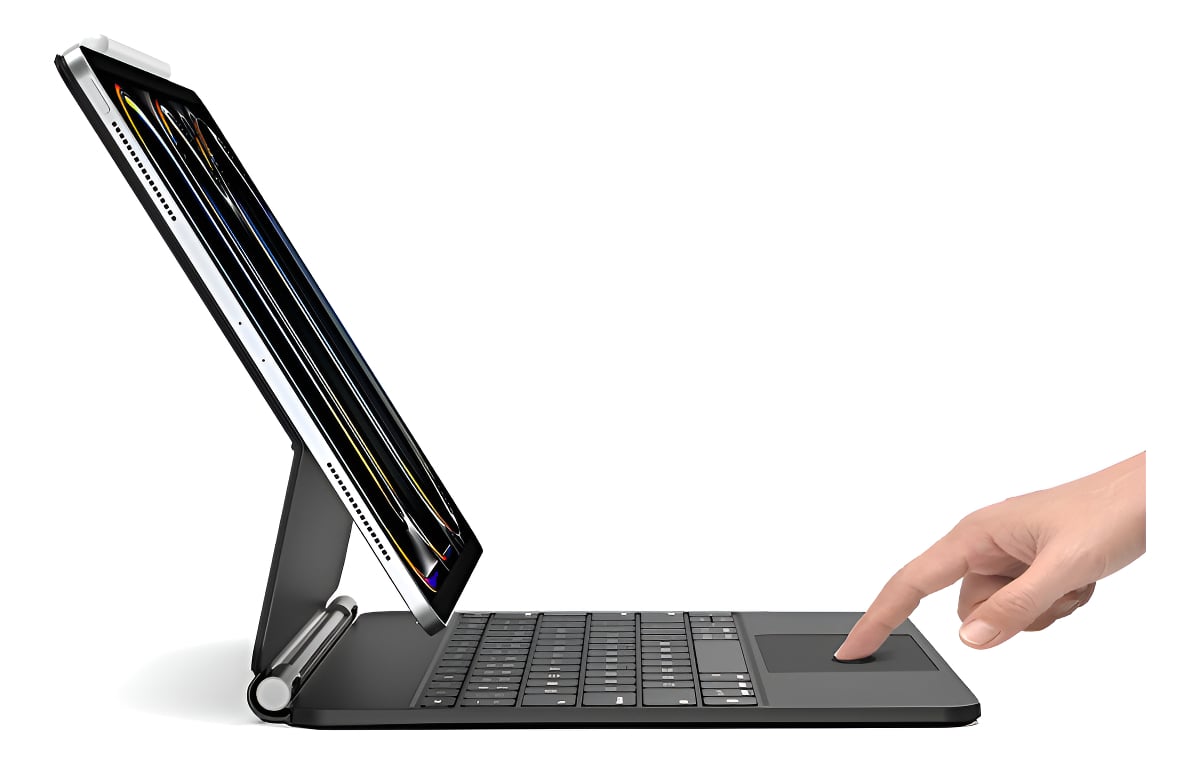 TECLADO MAGNÉTICO PARA IPAD PRO 13 M5 2025 NEGRO A3360 A3361 - 1