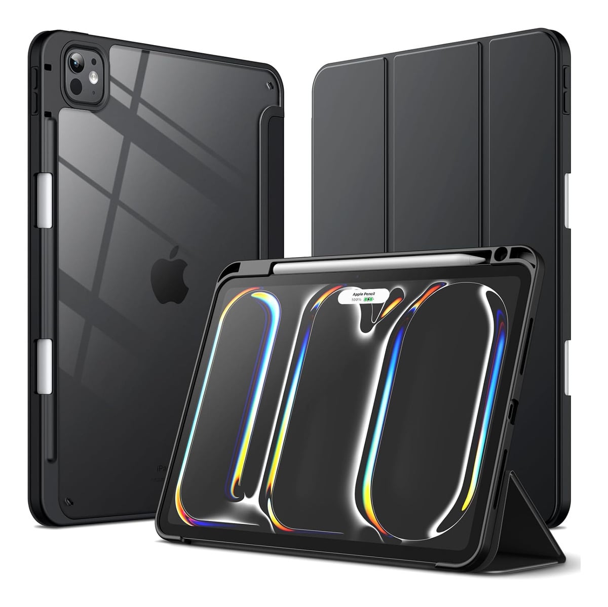 SMART CASE PARA IPAD PRO 11 M4 (2024) | M5 (2025) CLEAR - 1