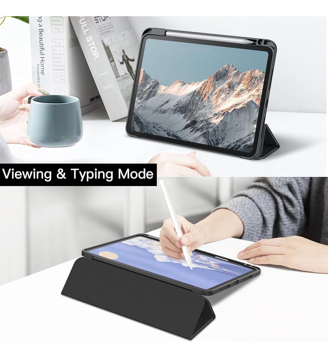 SMART CASE PARA IPAD PRO 11 M4 (2024) | M5 (2025) CLEAR - 5