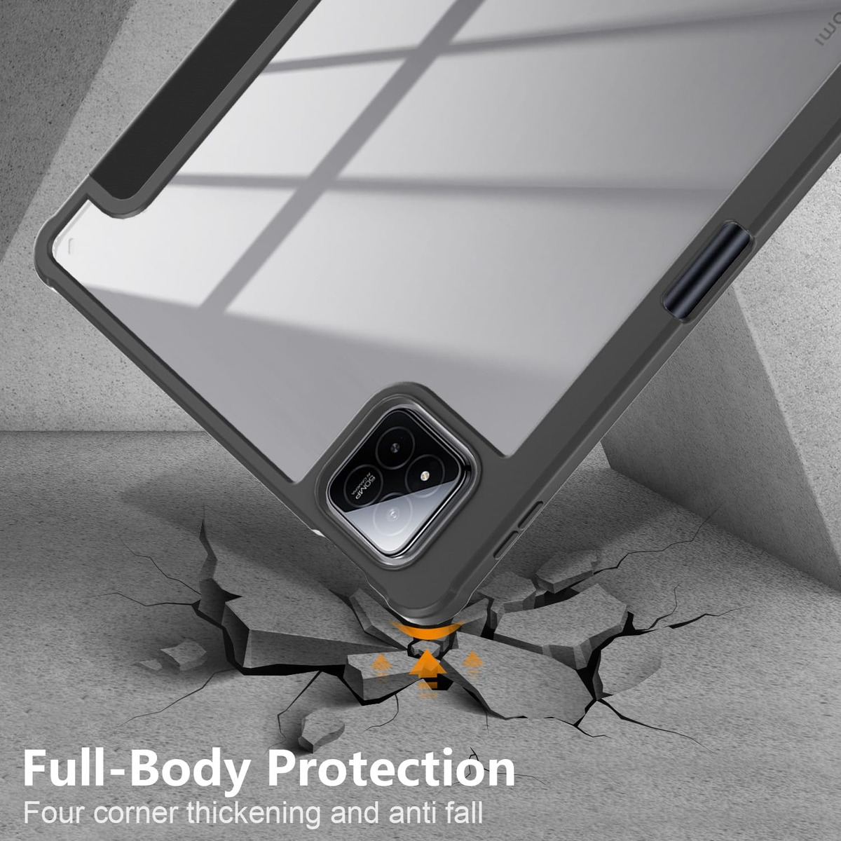 CASE PARA XIAOMI PAD 7 | PAD 7 PRO CON PORTALÁPIZ CLEAR - 2