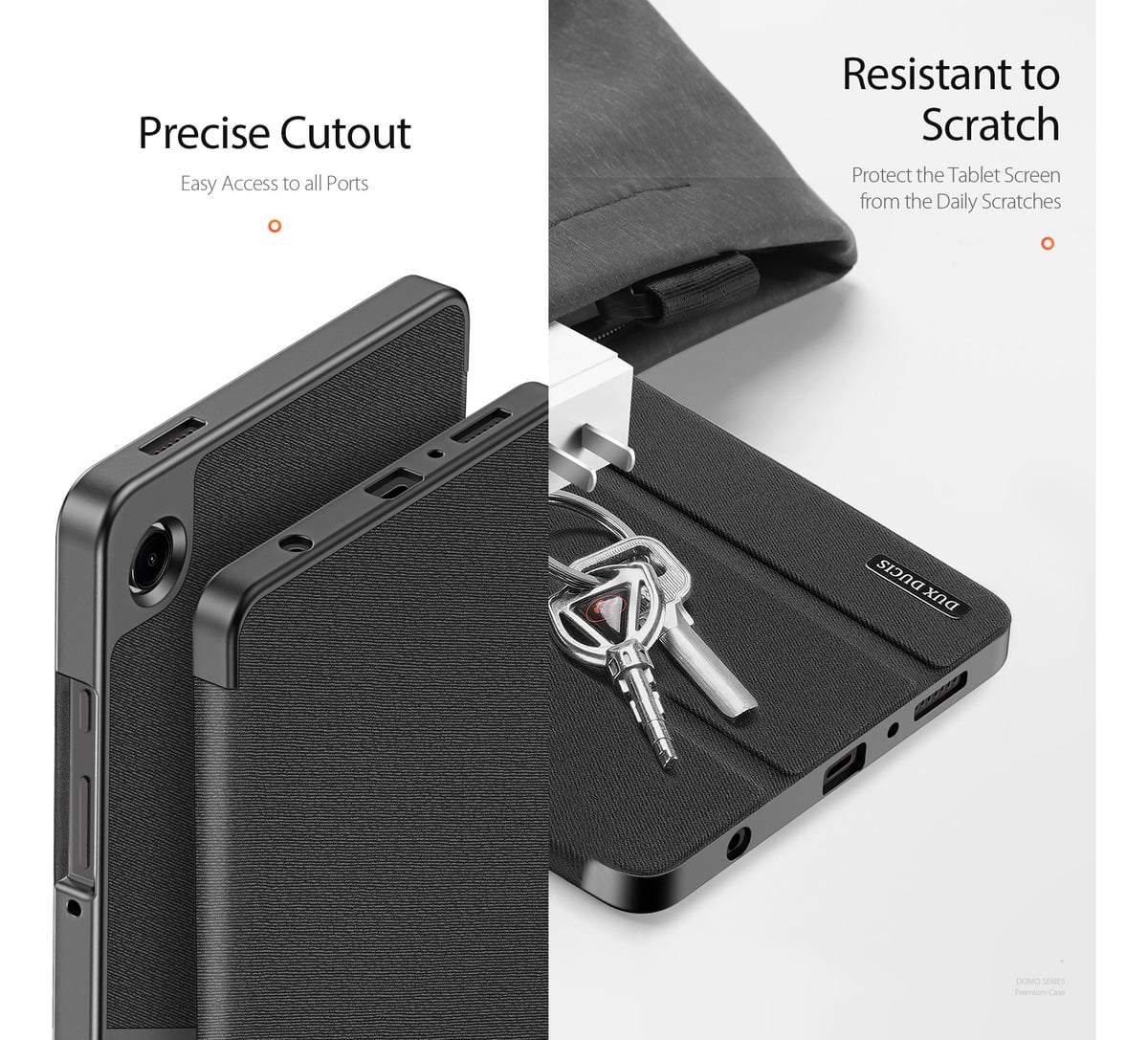 FUNDA CASE DUX DUCIS PARA GALAXY TAB A11 8.7 X130 (2025) - 4