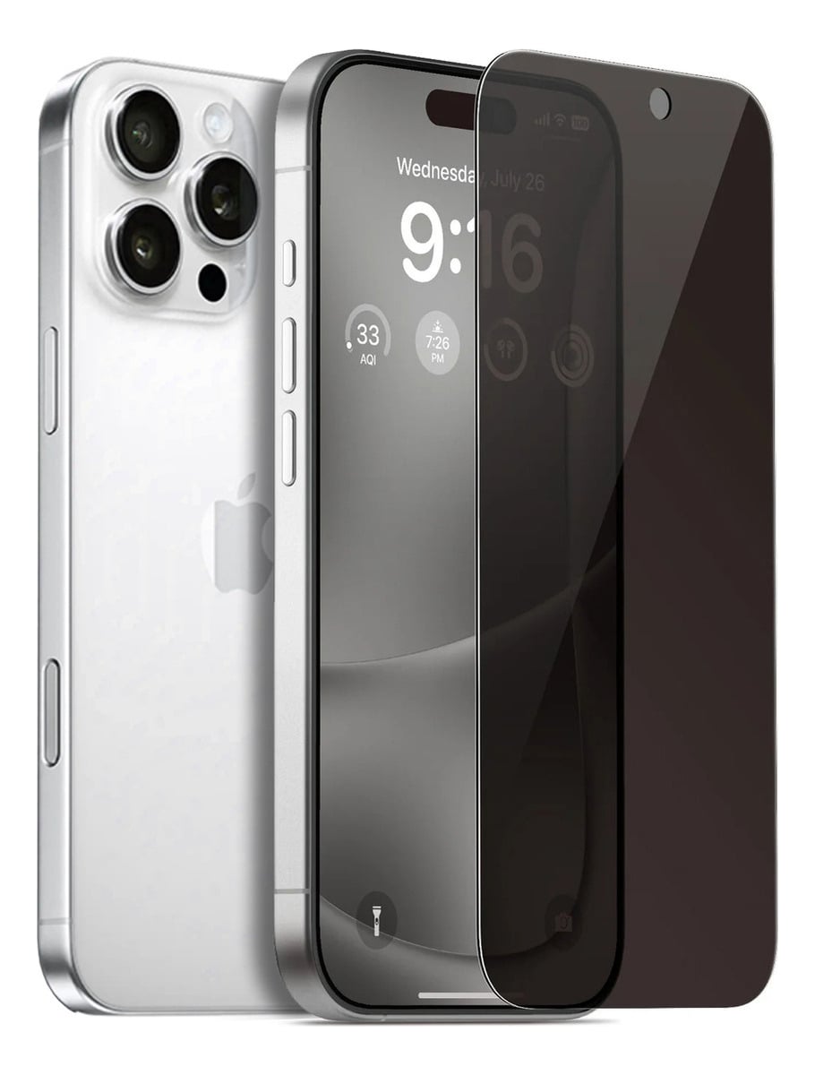PROTECTOR D PANTALLA MICA ANTIESPÍA PARA IPHONE 17 PRO 6.3 - 1