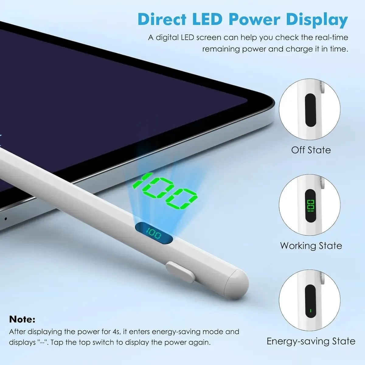 MOKO PENCIL LÁPIZ (MAG) PARA IPAD AIR 11 M4 CHIP (2026) A3459 A3460 A3463 - 3