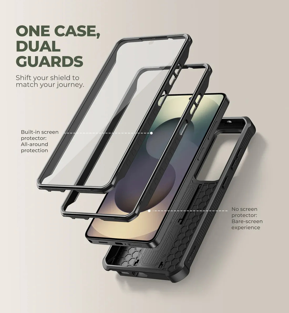 CASE PROTECTOR 360° PARA GALAXY S26 ULTRA DEXNOR (CON MICA) - 2