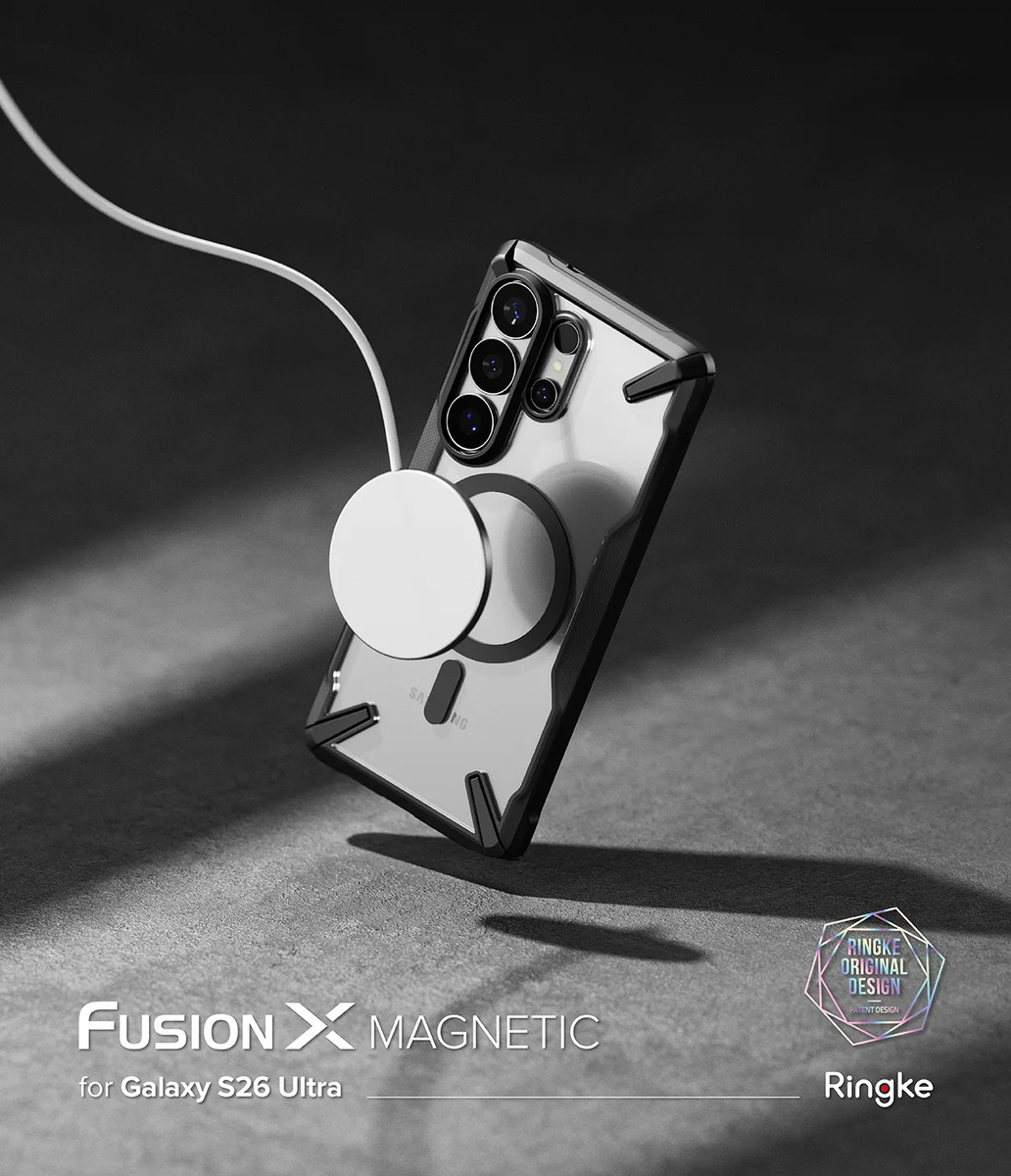 CASE RINGKE FUSION X (MAG) PARA GALAXY S26 ULTRA BLACK - 2