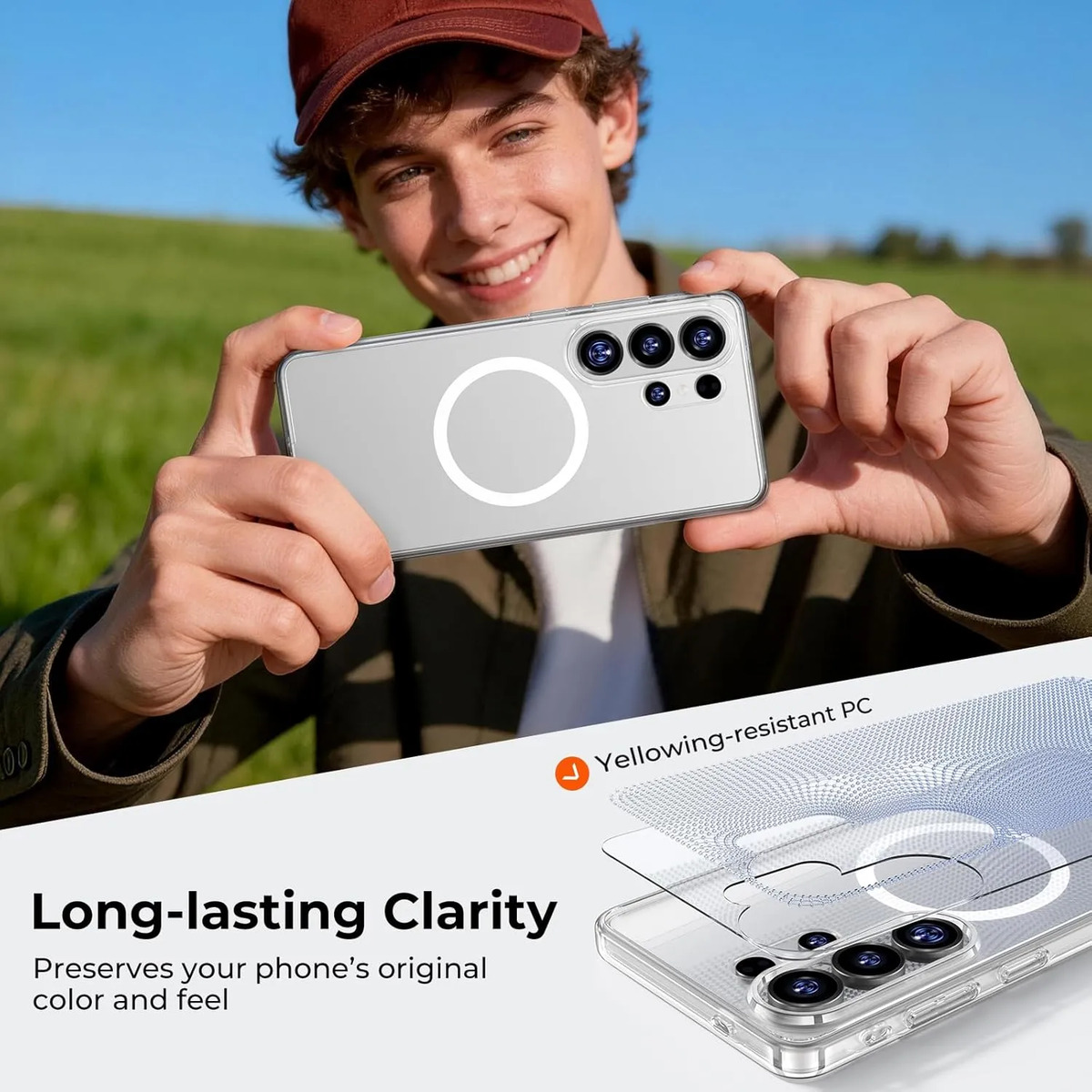 CASE BENKS CRYSTAL (MAG) PARA GALAXY S26 ULTRA (2026) CLEAR - 6