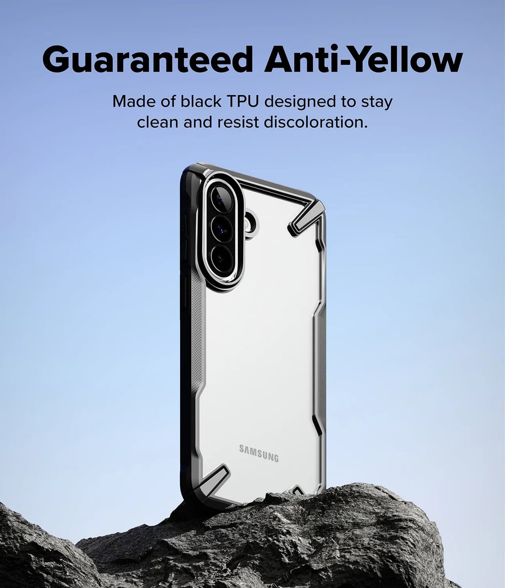 CASE RINGKE FUSION X PARA GALAXY A57 5G (2026) BLACK - 5