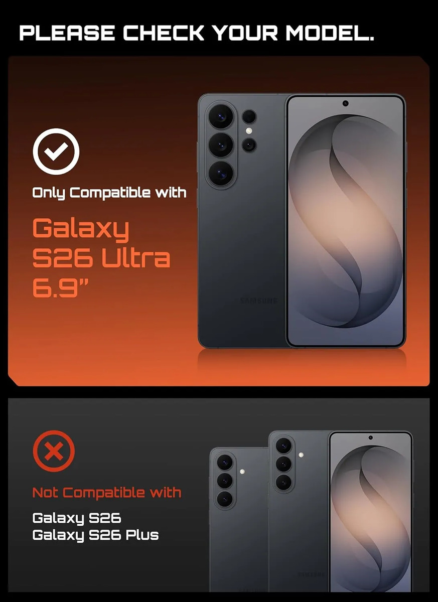 CASE SUPCASE UB PRO 360° PARA GALAXY S26 ULTRA BLACK + MICA - 2
