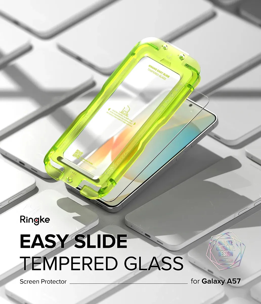 MICA D VIDRIO RINGKE EASY SLIDE PARA GALAXY A57 5G 2-PACK - 3