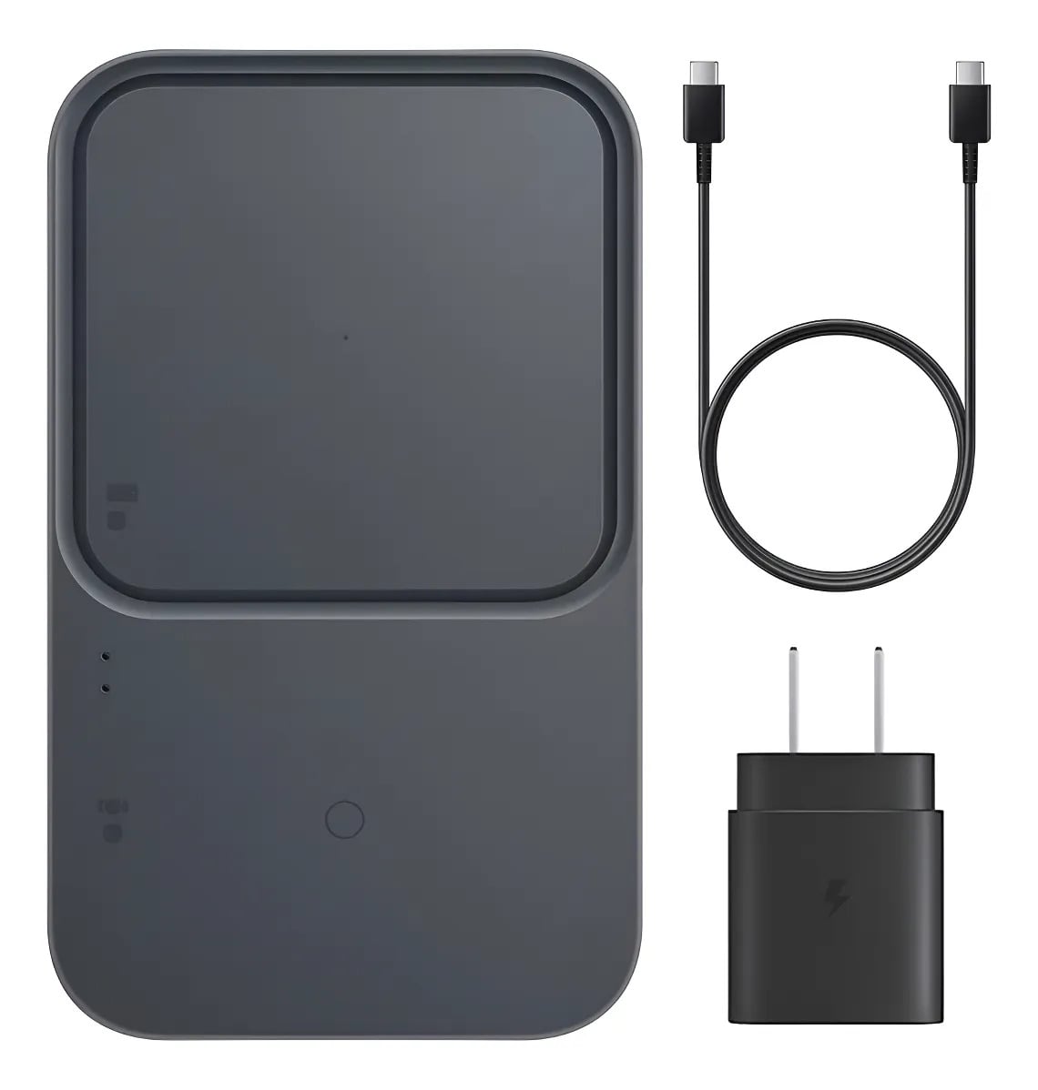 CARGADOR INALÁMBRICO SAMSUNG WIRELESS CHARGER DUO 15W PARA GALAXY S26 PLUS ULTRA (CON CARGADOR DE PARED 25W) - 1