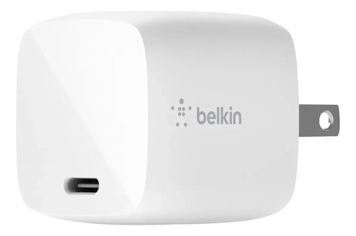CARGADOR DE PARED BELKIN 30W PARA IPHONE 17E (2026) + CABLE - 3
