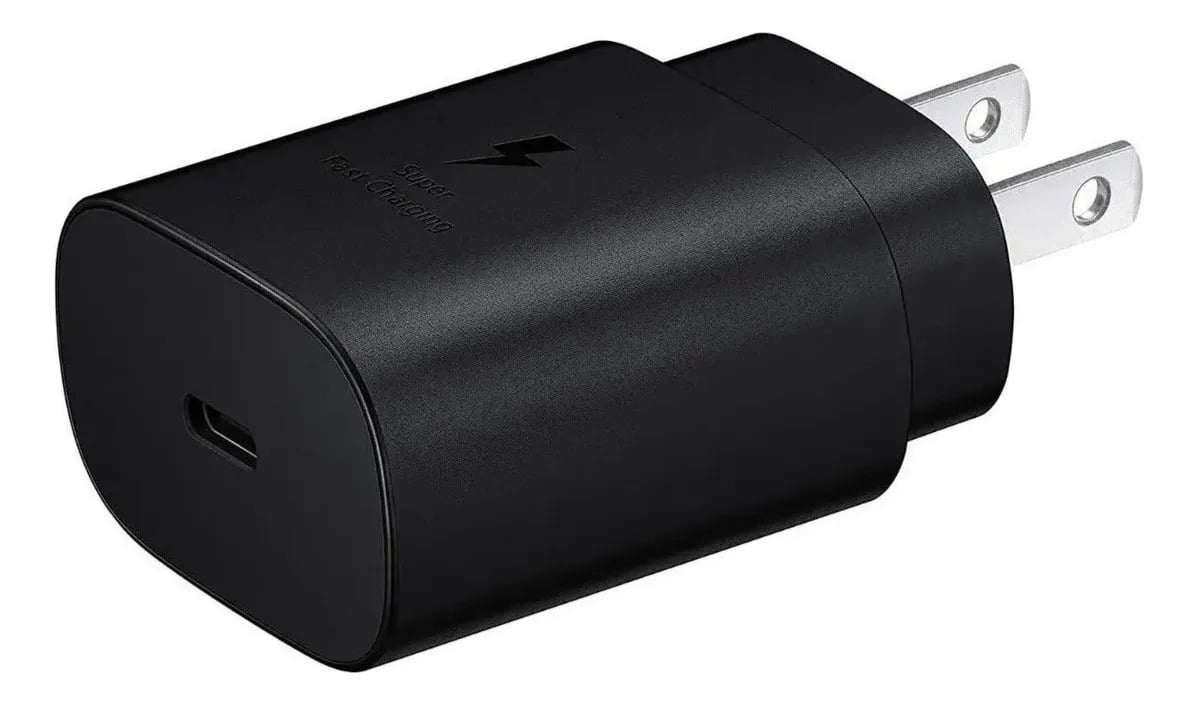 SAMSUNG CARGADOR DE PARED 25WATTS PARA GALAXY A57 A37 25W NEGRO - 2