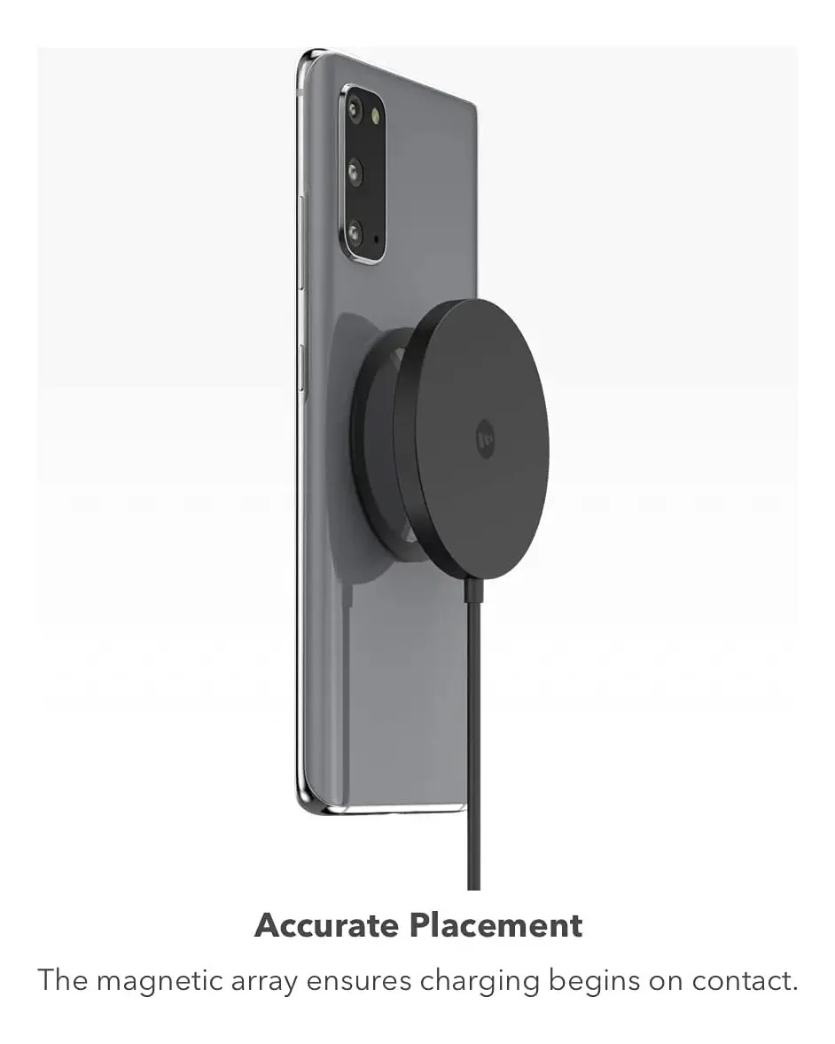 CARGADOR MAGNÉTICO MOPHIE (MAG) 15W PARA IPHONE 17E (2026) - 4