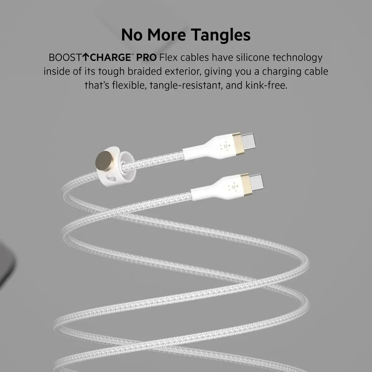 CABLE BELKIN BOOSTCHARGE PRO FLEX USB-C 2M PARA IPHONE 17E - 2