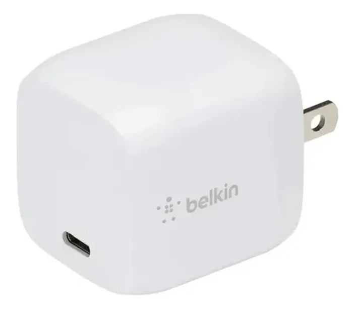 CARGADOR DE PARED BELKIN 30W PARA IPHONE 17E (2026) (CUBO) - 2